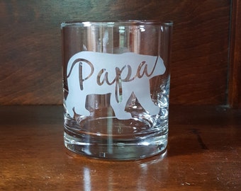 Papa Bear Old Fashioned/Rocks/Whiskey Glass