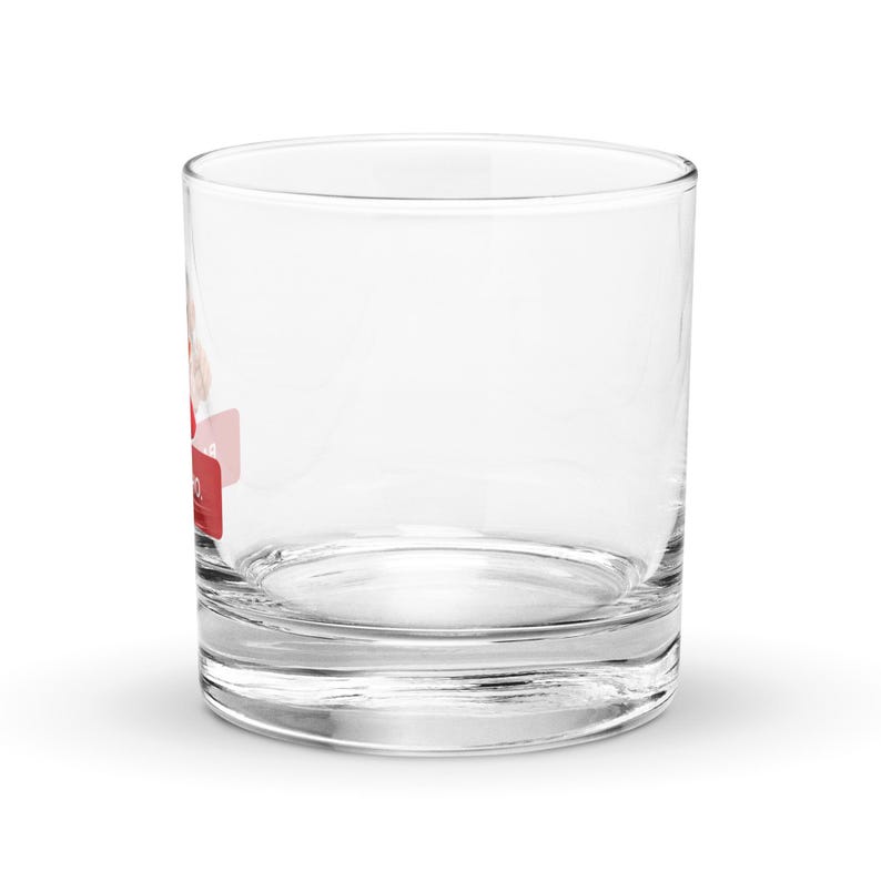 Whiskey-Glas mit Wutfranke Olli – Bassd scho.