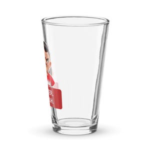 Pint-Glas mit Wutfranke Olli – Mei Bier. Mei Ruh.