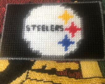 Caja de vidrio para ojos Steelers