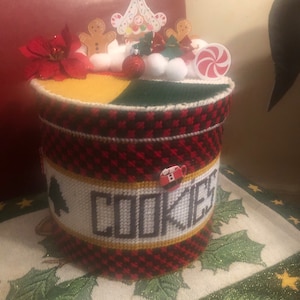 Christmas cookie jar