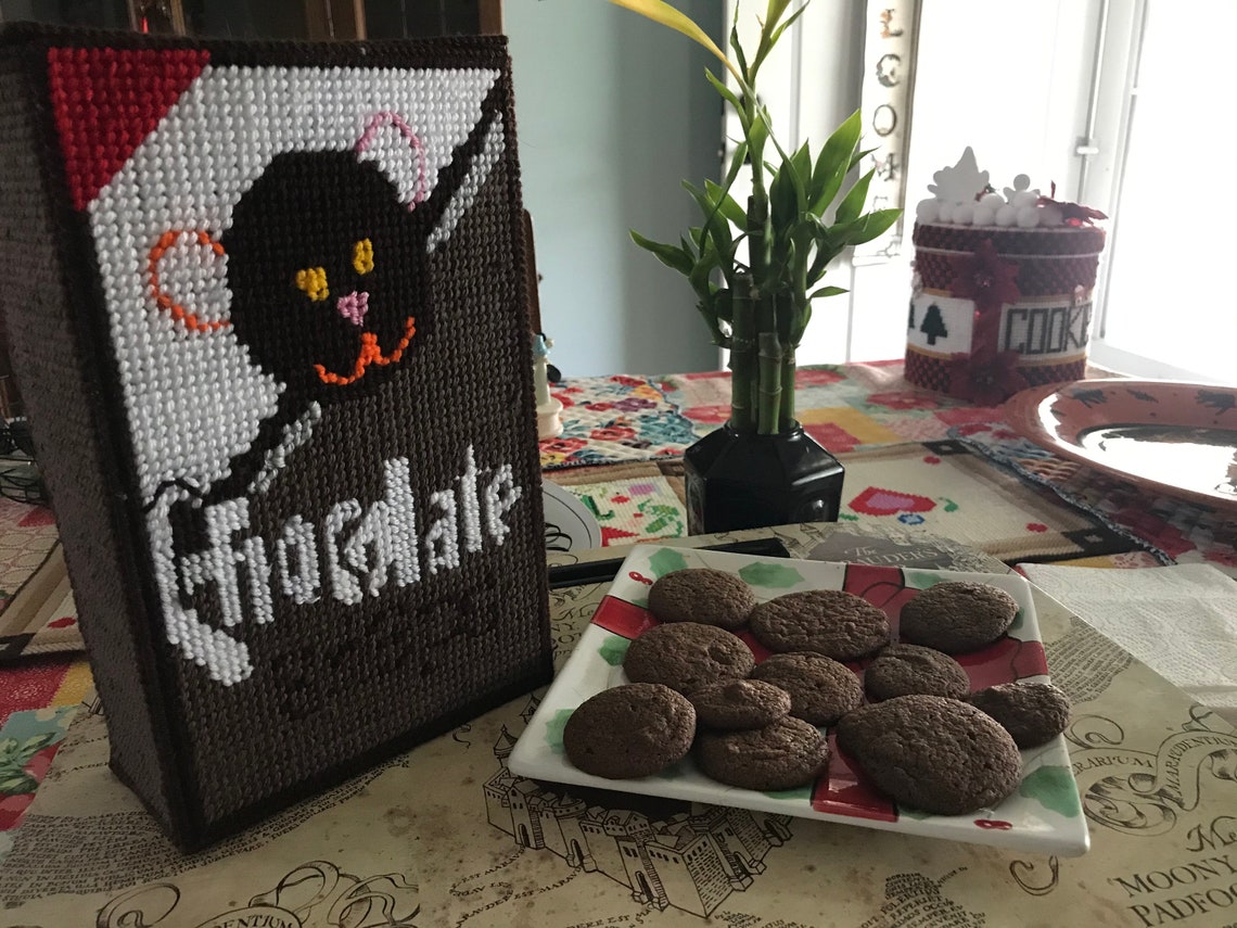Famous Nabisco Chocolate Snap Cookie Box Made in Plastic Etsy