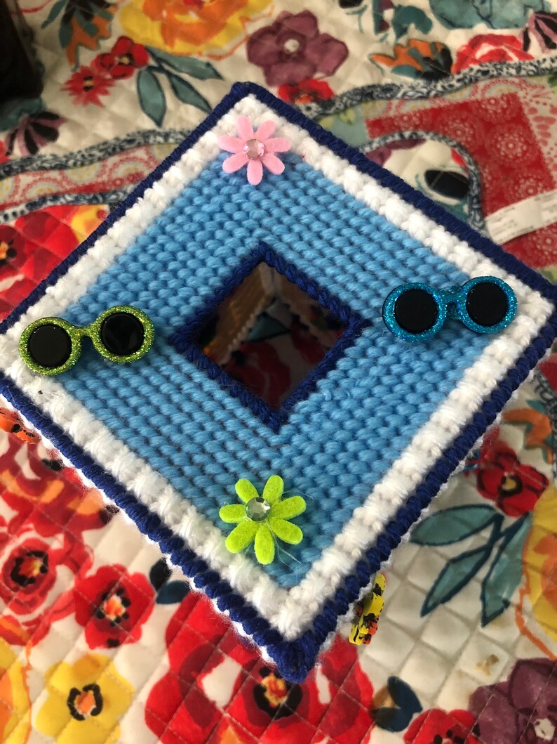 Summer Fun Tissue Box Holder - Etsy