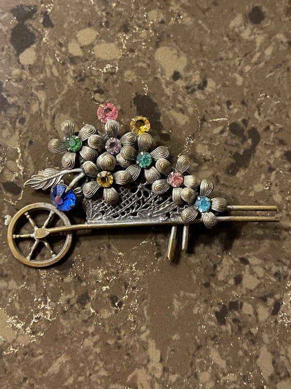 Great gift! Vintage 1950s Whimsical Figural Wheel… - image 10