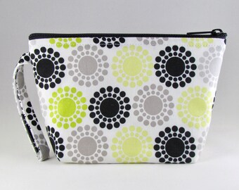 Dotted Makeup Bag - Accessory - Cosmetic Bag - Pouch - Toiletry Bag - Gift