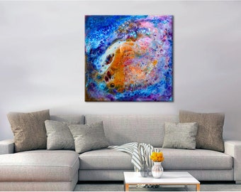 Abstract Epoxy Resin Painting | Sweet Jane 36 x 36
