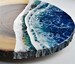 Ocean Surf Charcuterie Board Epoxy Resin on Live Edge 