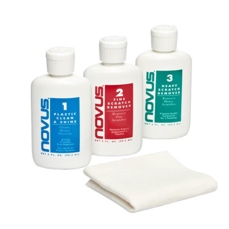 Epoxy Resin Polish Kit Novus 3 Step System Etsy
