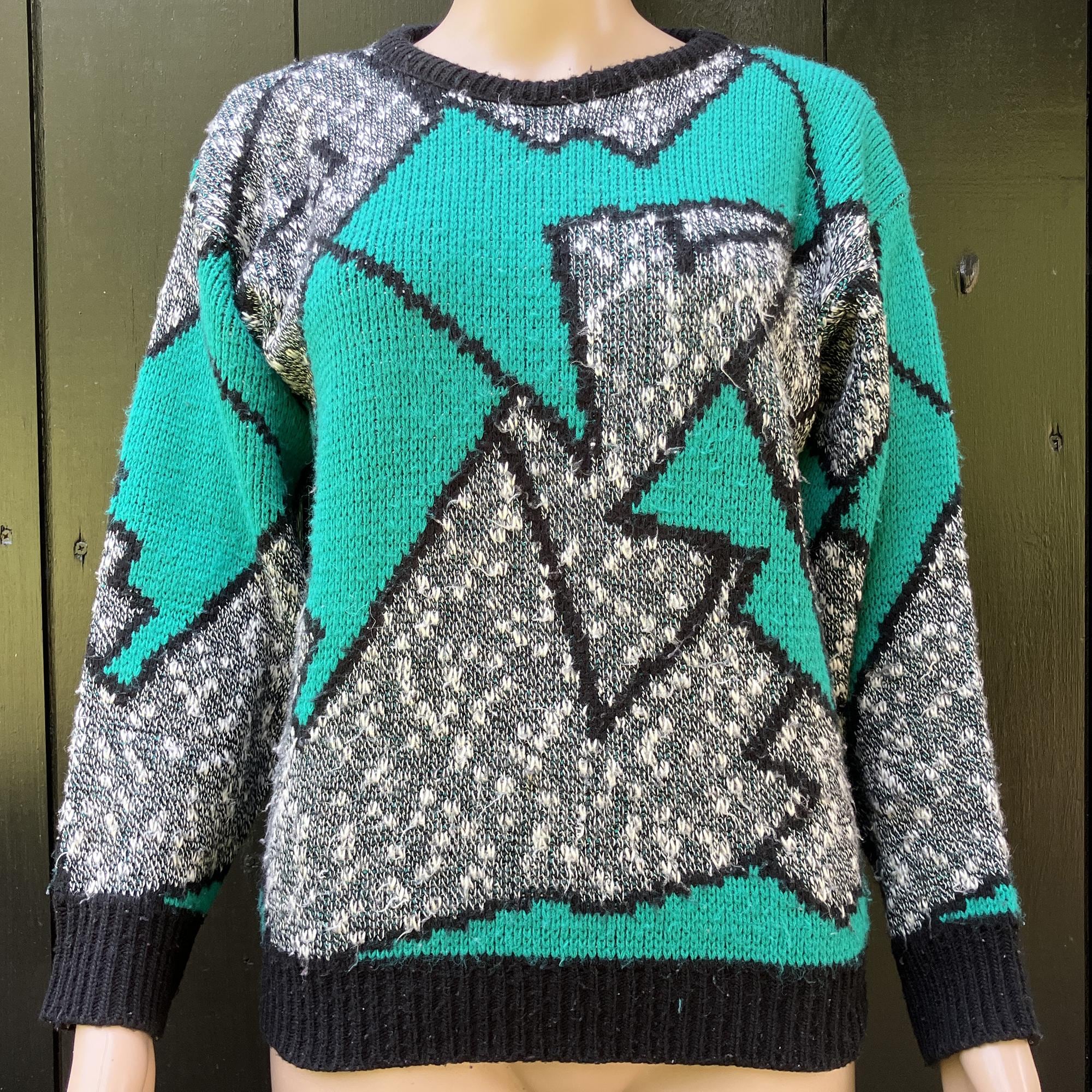 トップス Tostalgic clothing geometric sweater トップス Tostalgic clothing geometric sweater geometric