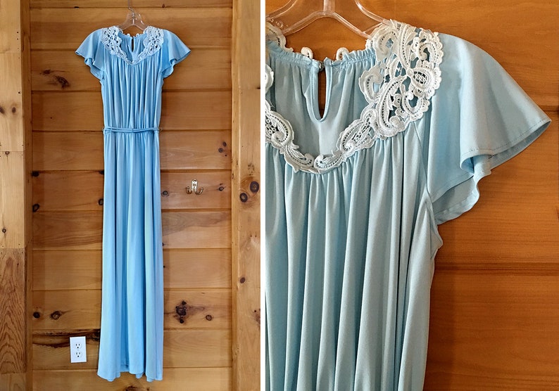 Ice Blue Prom Dresses Vintage Style