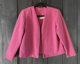 1980s blazer, corduroy blazer, womens blazer, burgundy blazer, Anthony RIchards blazer