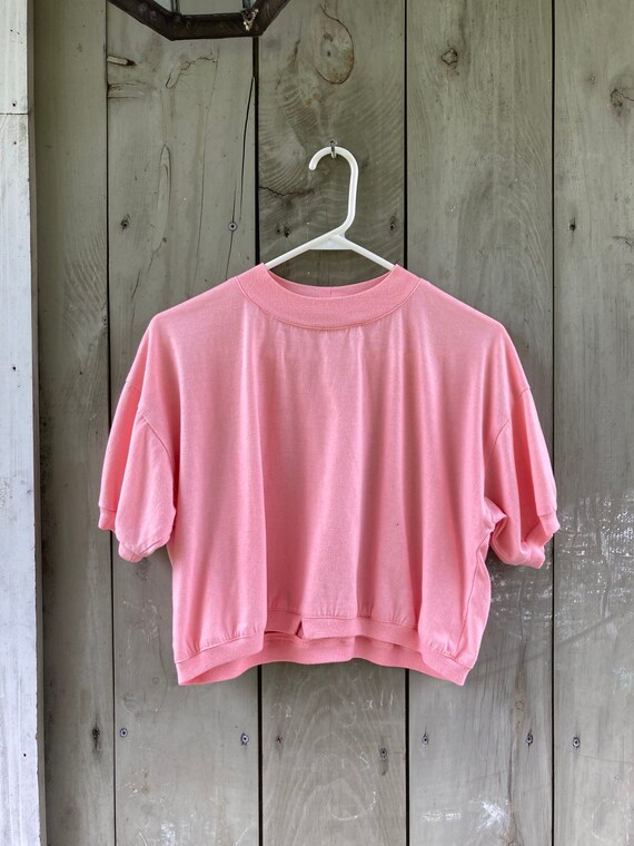 80s crop sweatshirt