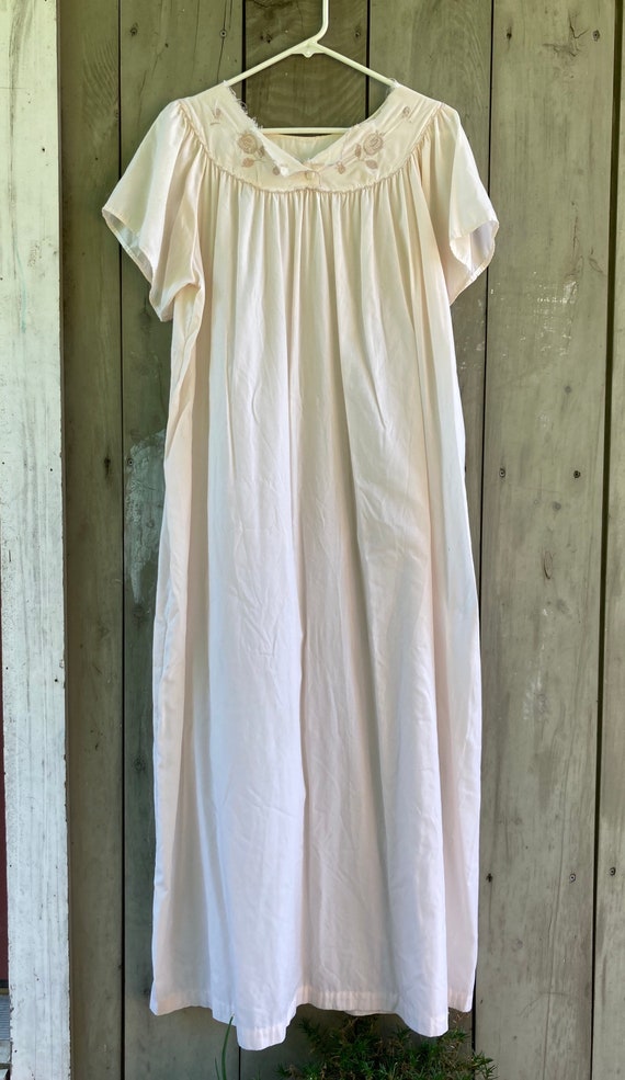 Vintage night gown | Vintage cotton nightie, vint… - image 4