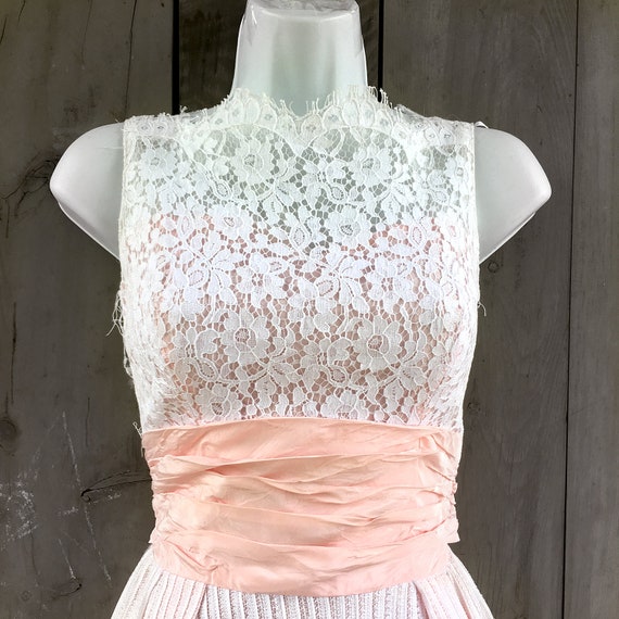 Vintage dress | 1960s lace dress, midcentury part… - image 4