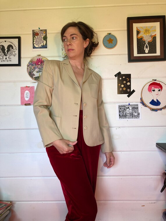 Vintage blazer | 1980s Harve Benard blazer, 80s w… - image 3