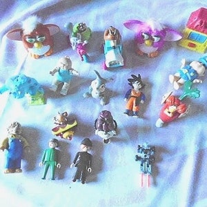 Vintage Happy Meal Giveaways, 1990s and Some 1980s, Furbys, Raisin Guy, Cabbage Patch, and More