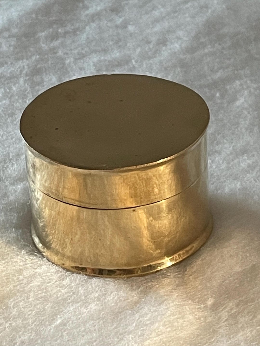 What Nots Rings Vintage/antique Small Round Lidded Box, for Jewelry, Ring Box, Tobacco ...