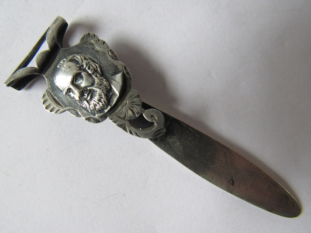 Vintage Silver, Sterling Silver Money Clip, Bookmark, Card