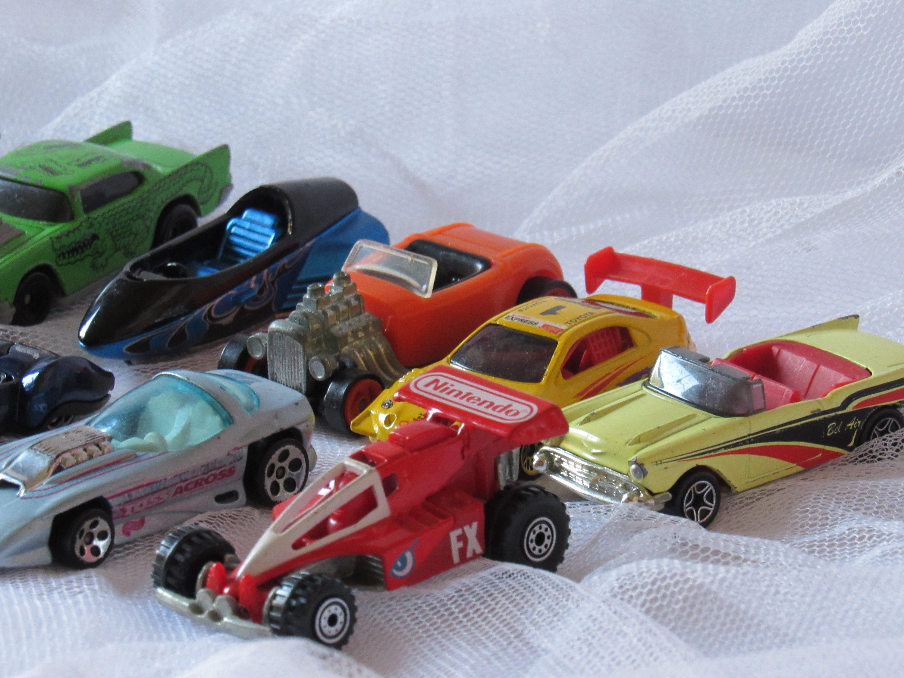 Lot of 11 Vintage Mattel Hot Wheels Cars 1990s Used Diecast Etsy.de
