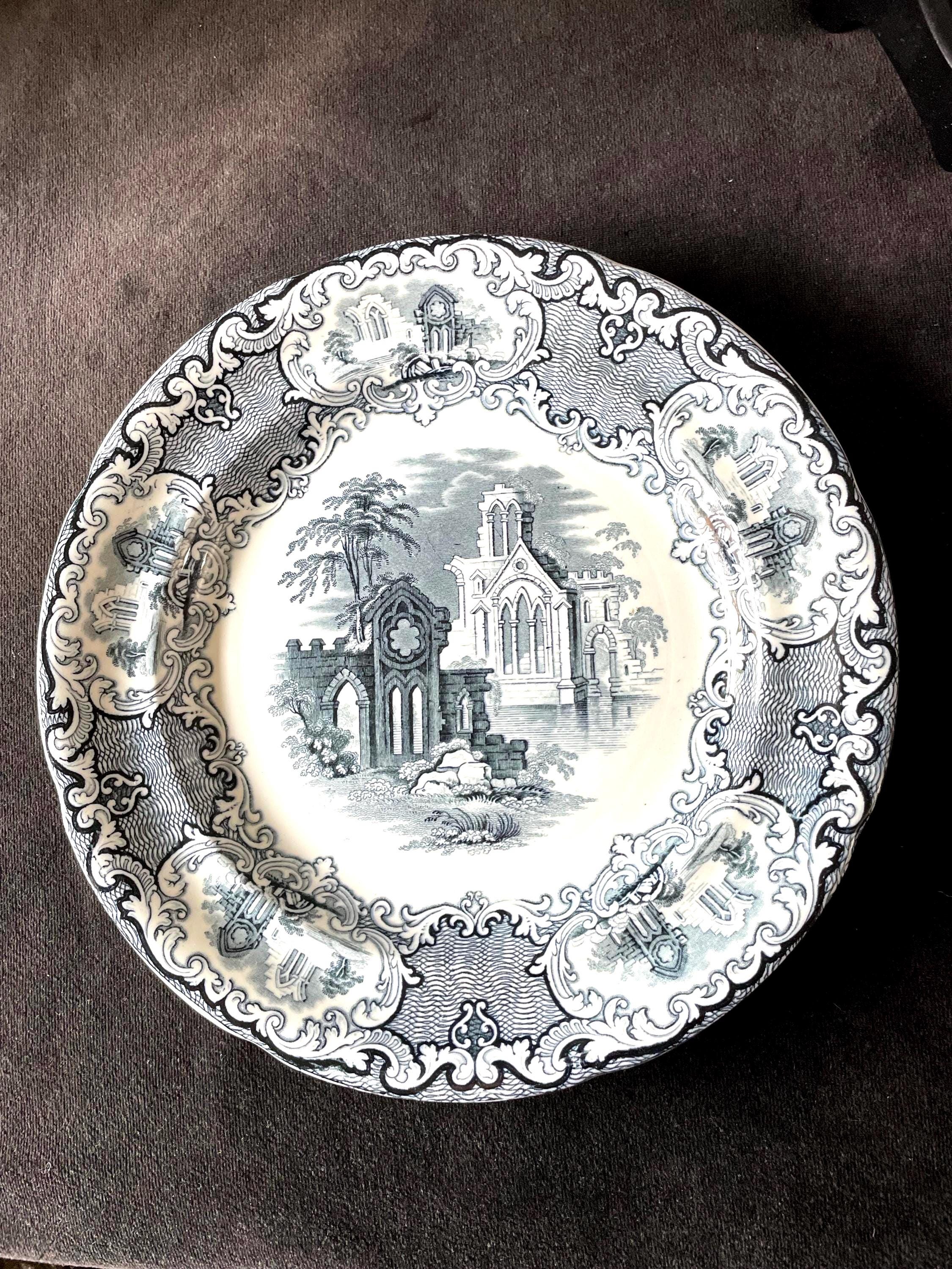 Antique George Jones Transferware - Etsy