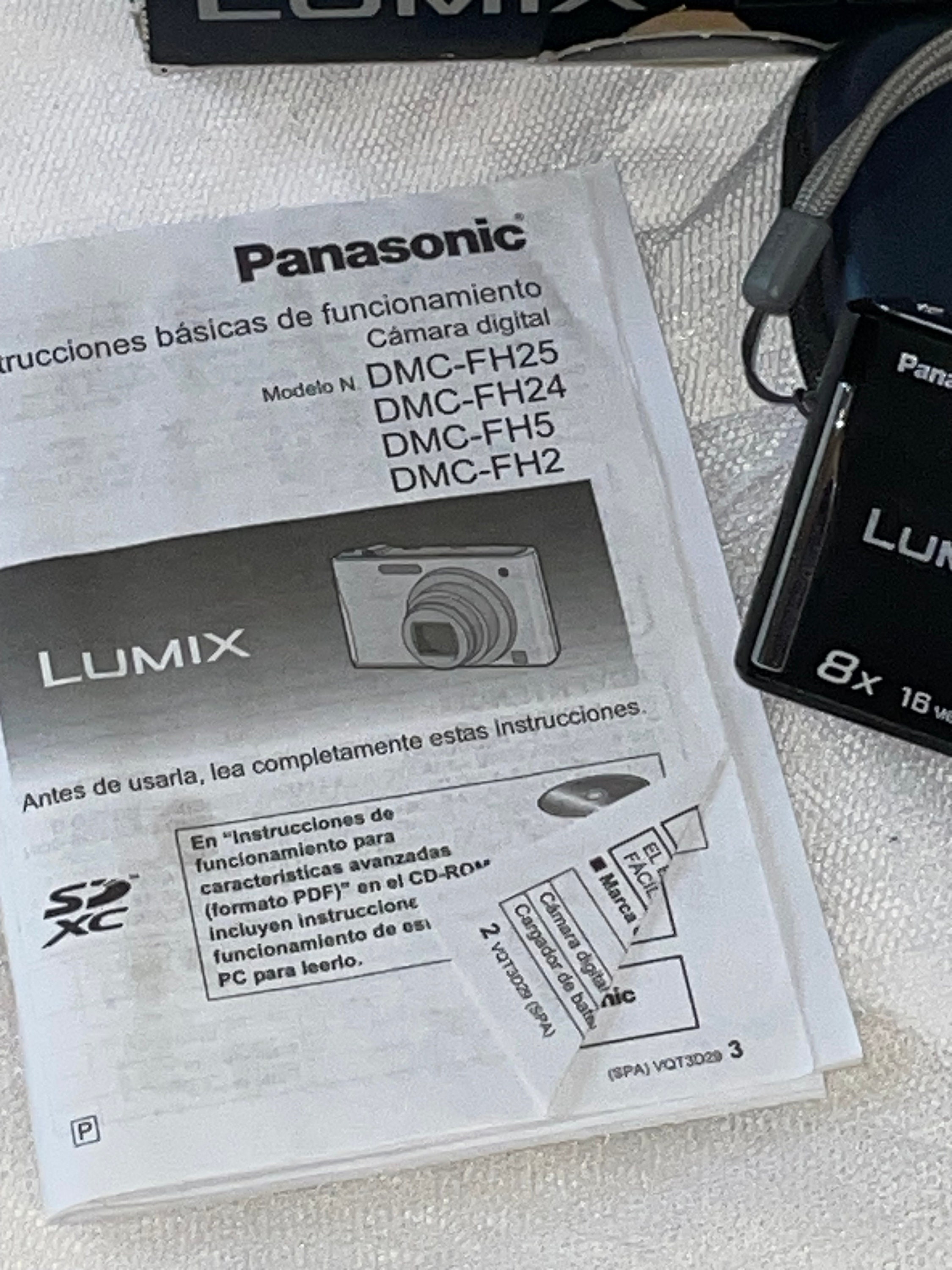 【海外モデル】Panasonic LUMIX DMC-FH24 英語　スペイン語 海外モデル】Panasonic LUMIX DMC-FH24 英語 スペイン語
