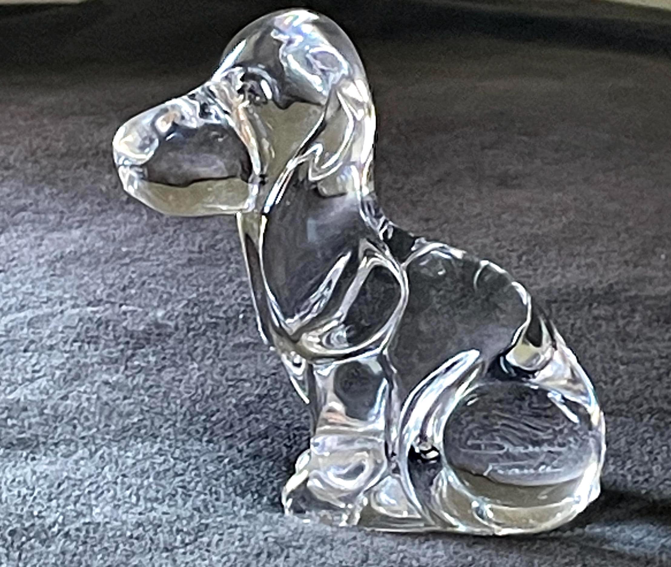 Daum Glass Statue - Etsy