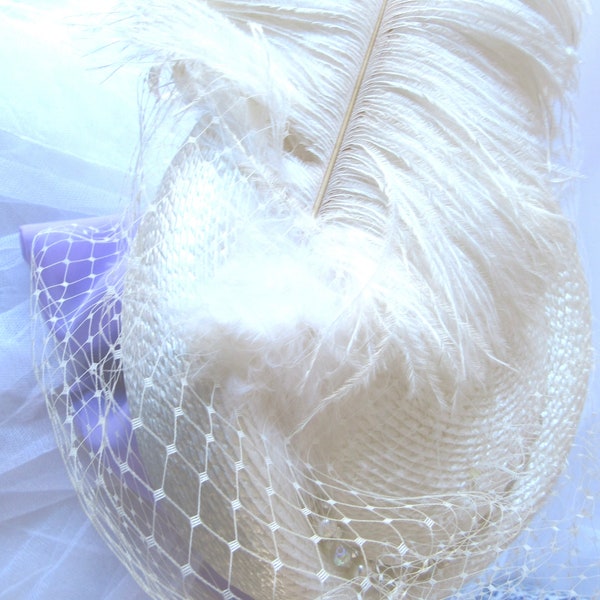 faux ostrich feather shawl