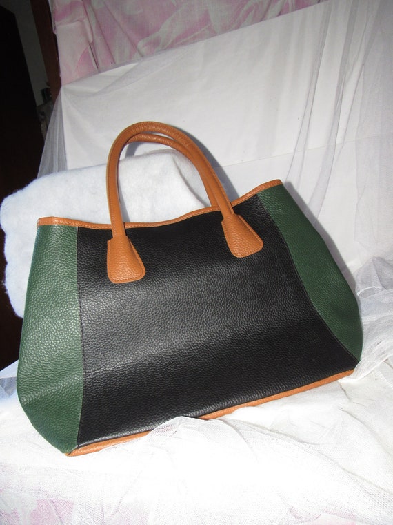 Neiman Marcus Leather Tote