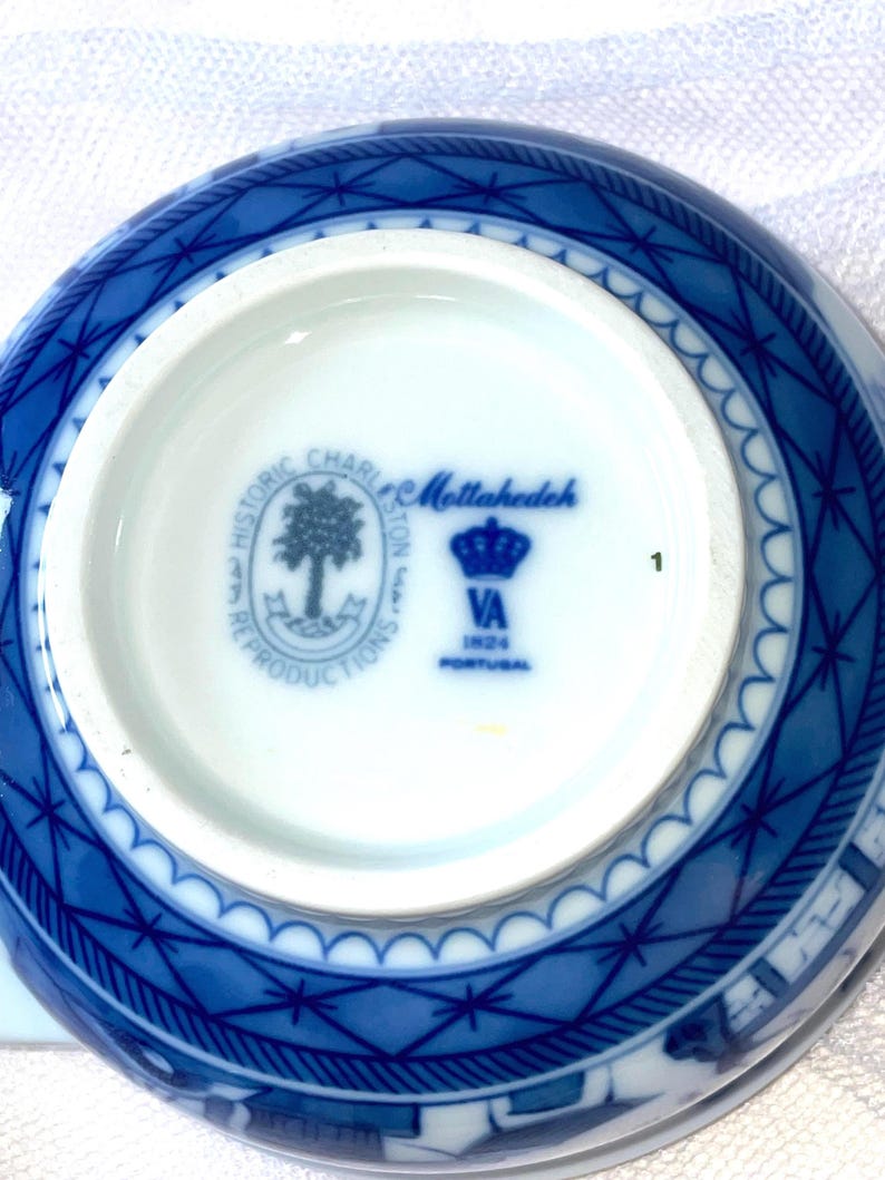 Mottahedeh Canton Porringer - Thumbnail 5
