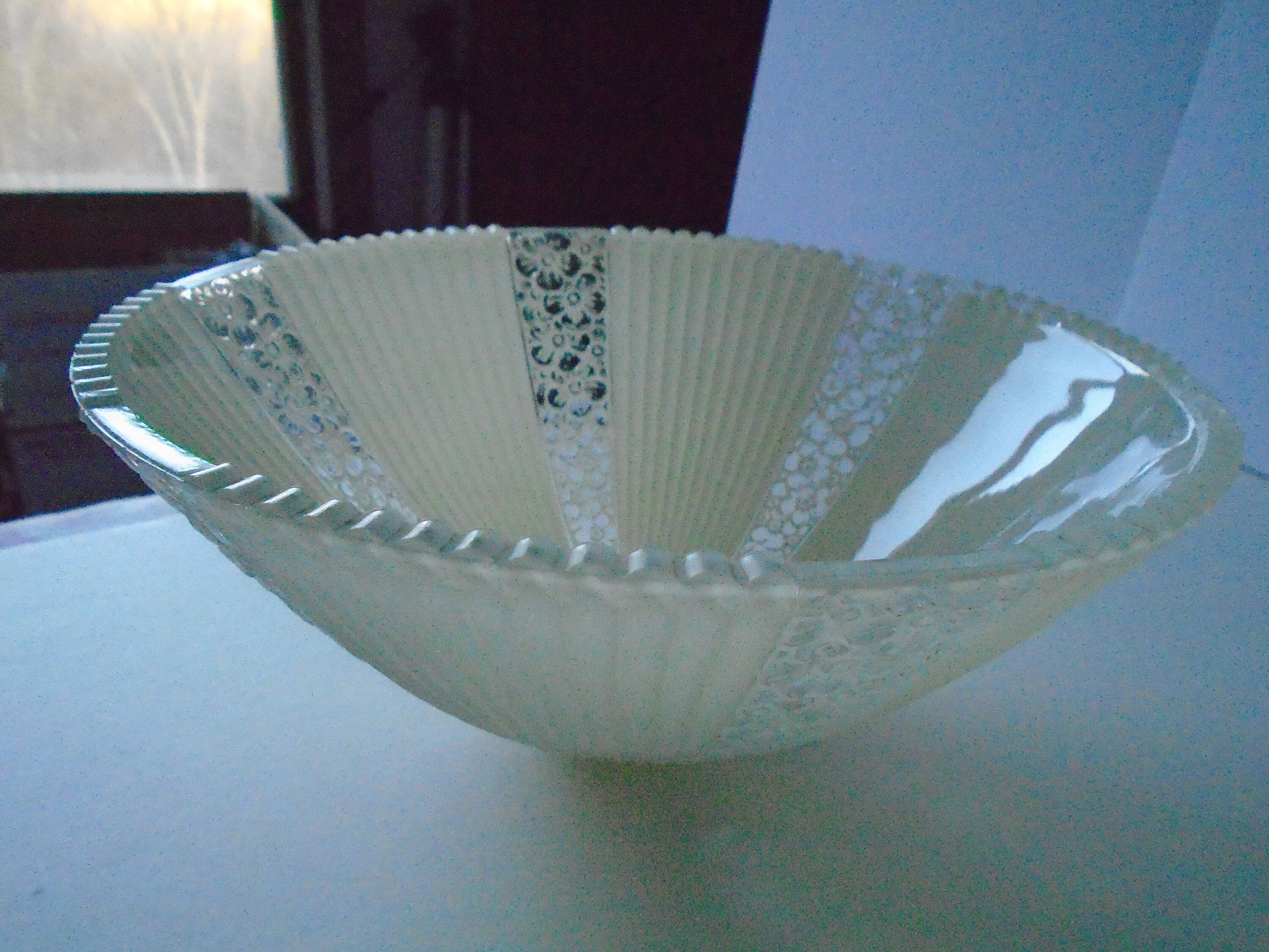 Luz de techo vintage sombra paneles acanalados paneles | Etsy