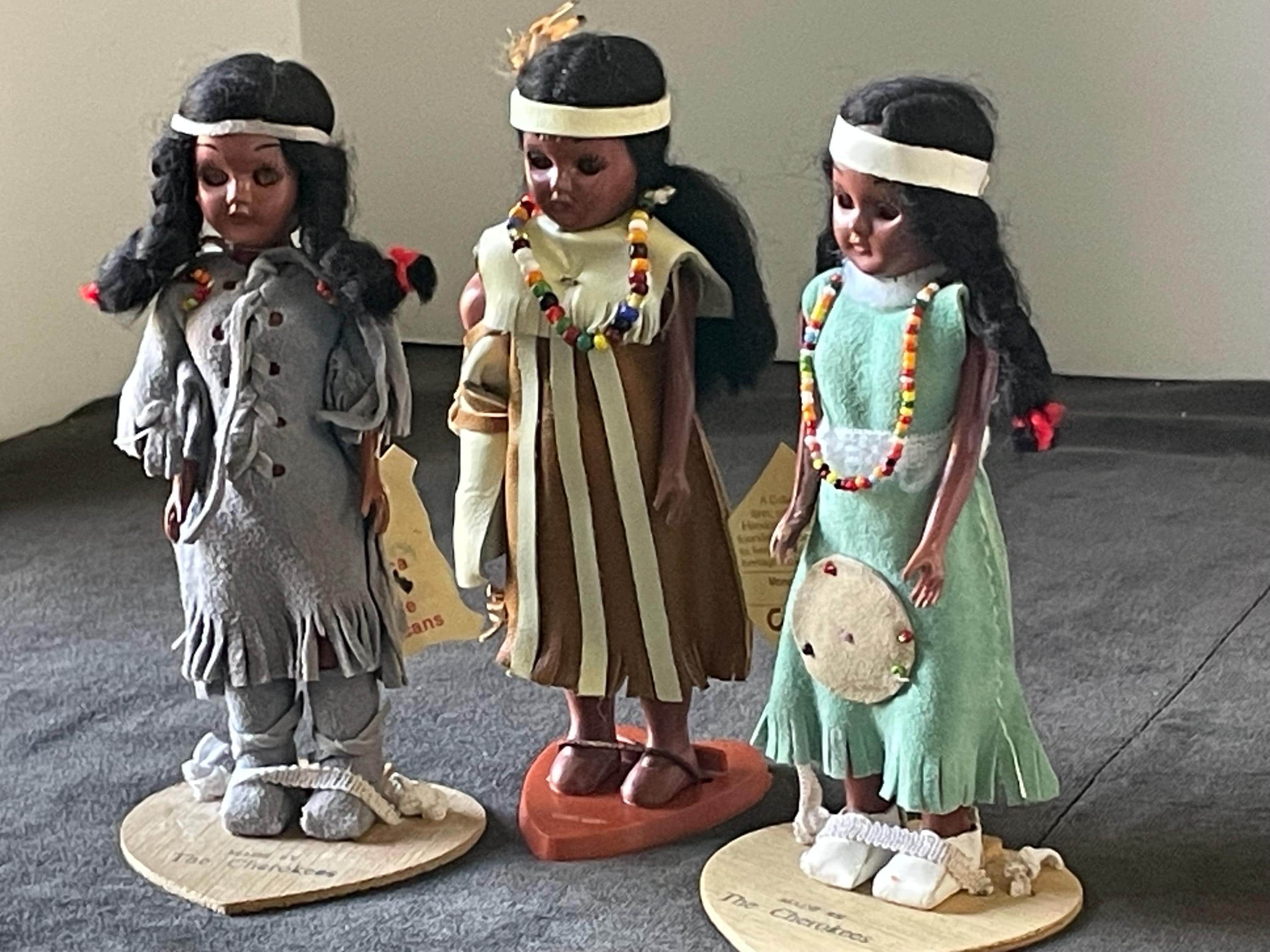 Vintage Carlson Native Doll - Etsy