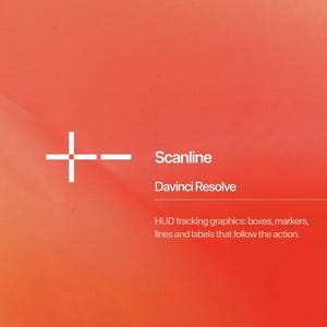 Scanline — Effets Resolve pour macOS et Windows
