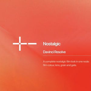 Nostalgic — Effets Resolve pour macOS et Windows