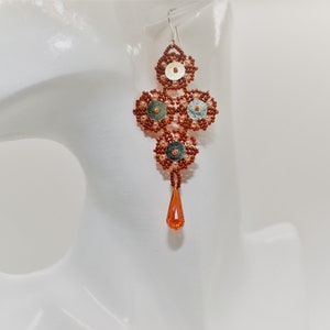 Mirror Lace Earrings image 1