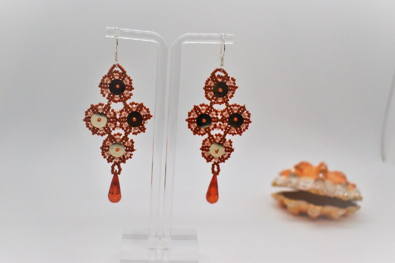 Mirror Lace Earrings image 3