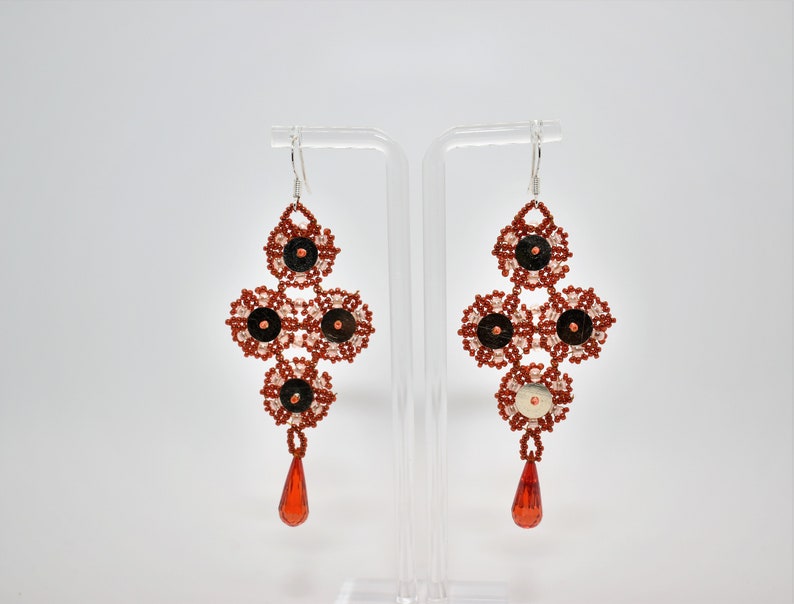 Mirror Lace Earrings image 9