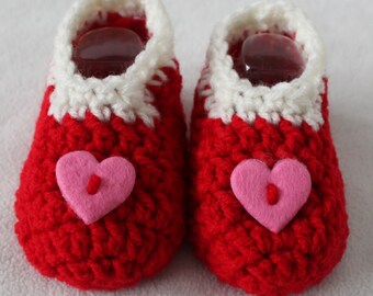 Infant and Toddler Valentines Day Feet