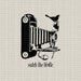 Vintage Camera Watch The Birdie Digital Image Instant Download Fabric Transfer Burlap Paper Crafts Banners Totes T Shirt Pillows