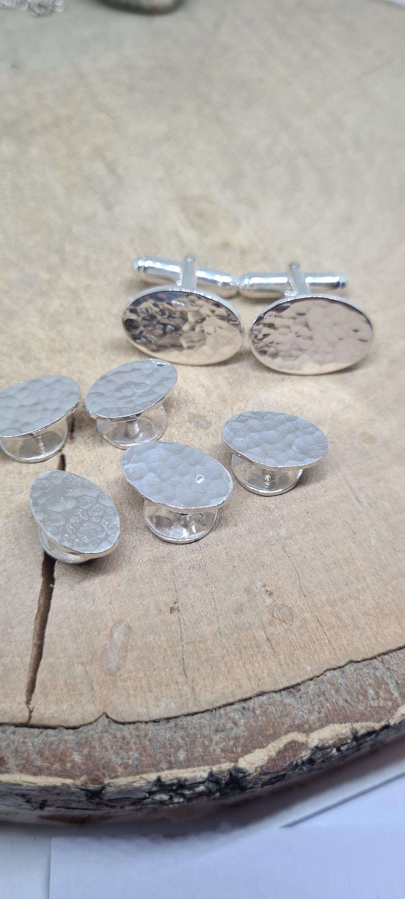 silver dress shirt studs Polished Men's .925 Sterling Silver Dress Shirt Studs