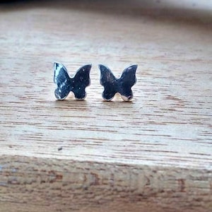 Sterling Silver Butterfly Stud Earrings: Lightweight Everyday Jewelry