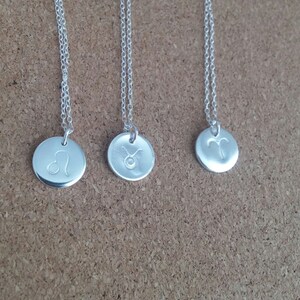 Sternzeichen Anhänger aus Sterling Silber