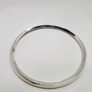 Sterling Silver Minimalist Bangle