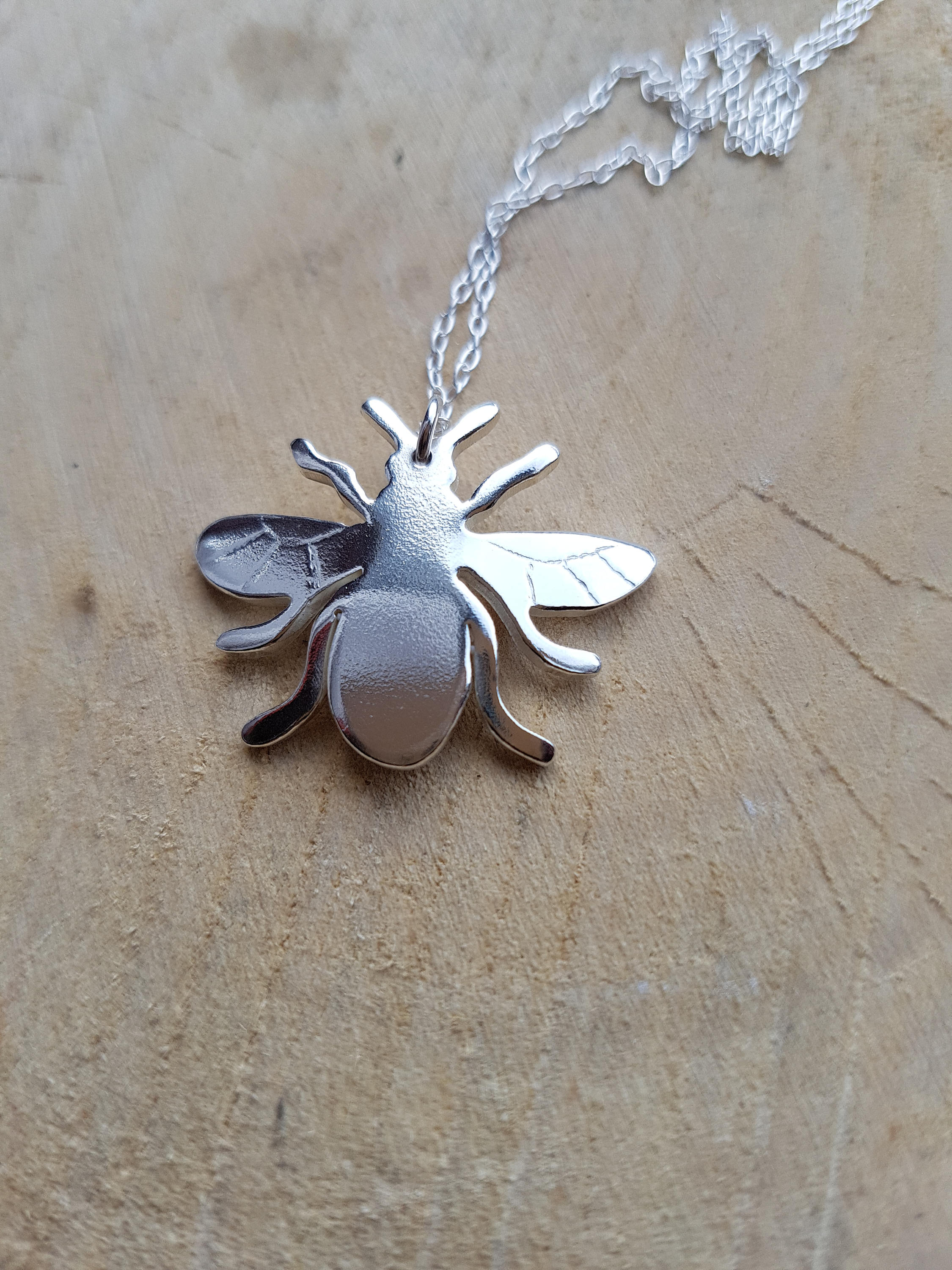 Bee Necklace Bee Jewellery Honeybee Jewellery Insect Etsy UK