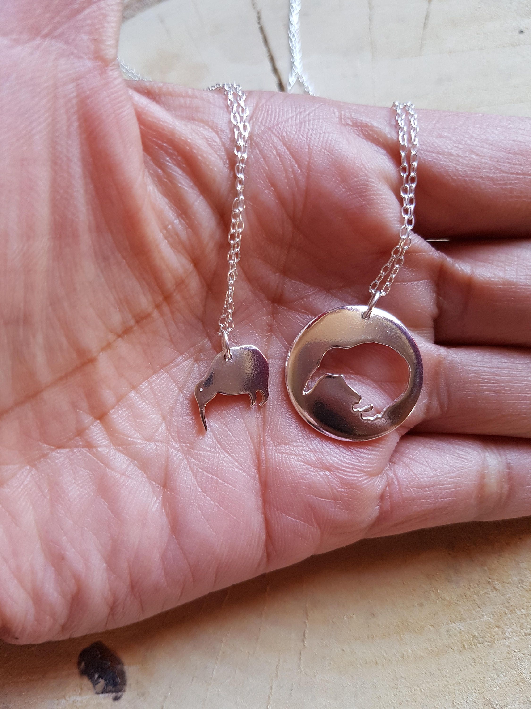 Kiwi Necklace Kiwi Bird Pendant Kiwi Jewellery Kiwi Gift Etsy UK