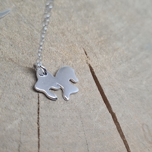 Goldfish Necklace: Sterling Silver Fish Charm, Minimalist Jewelry