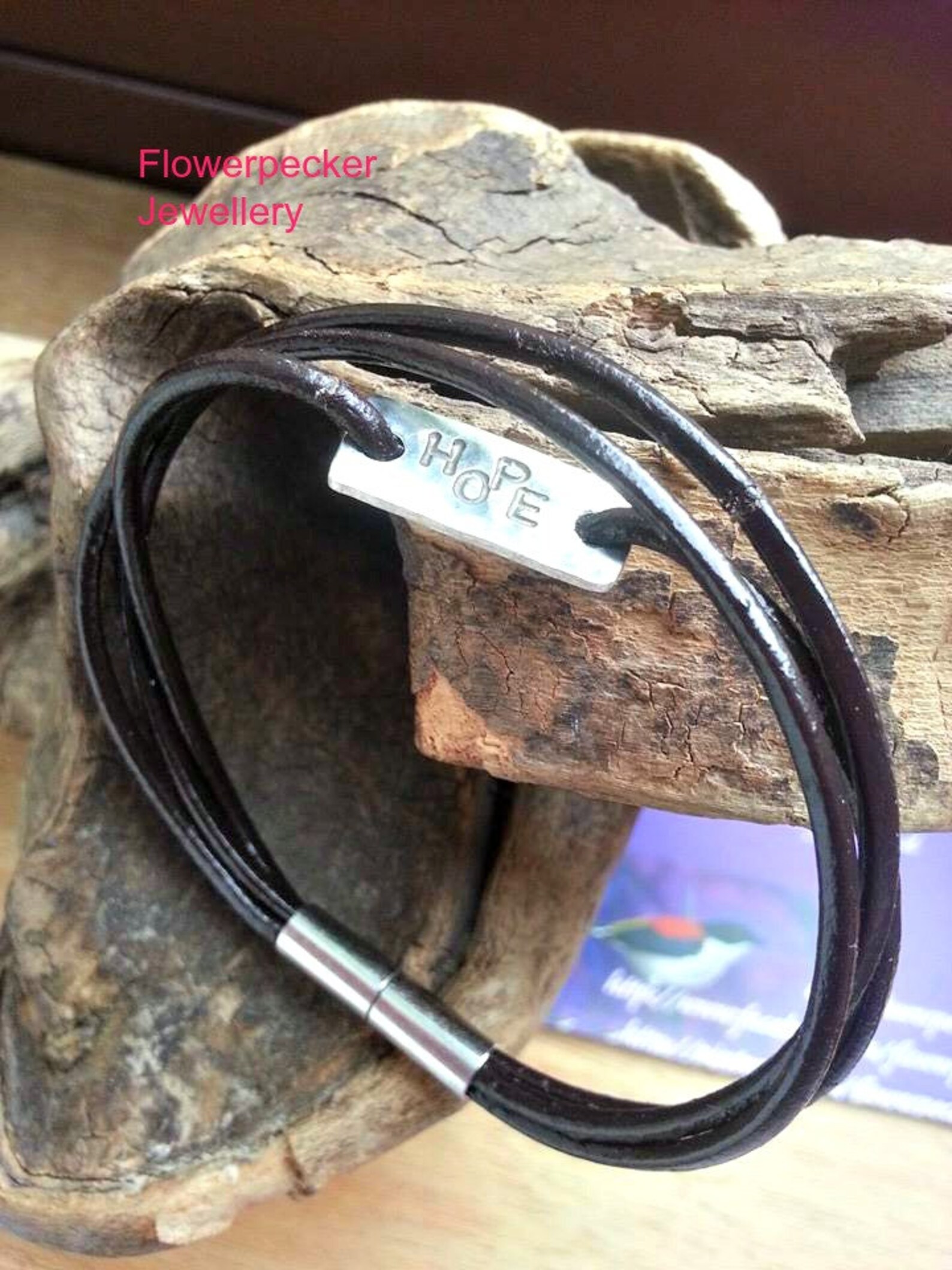 Custom Made Leather Bracelet Men's Personalized Jewellery Etsy