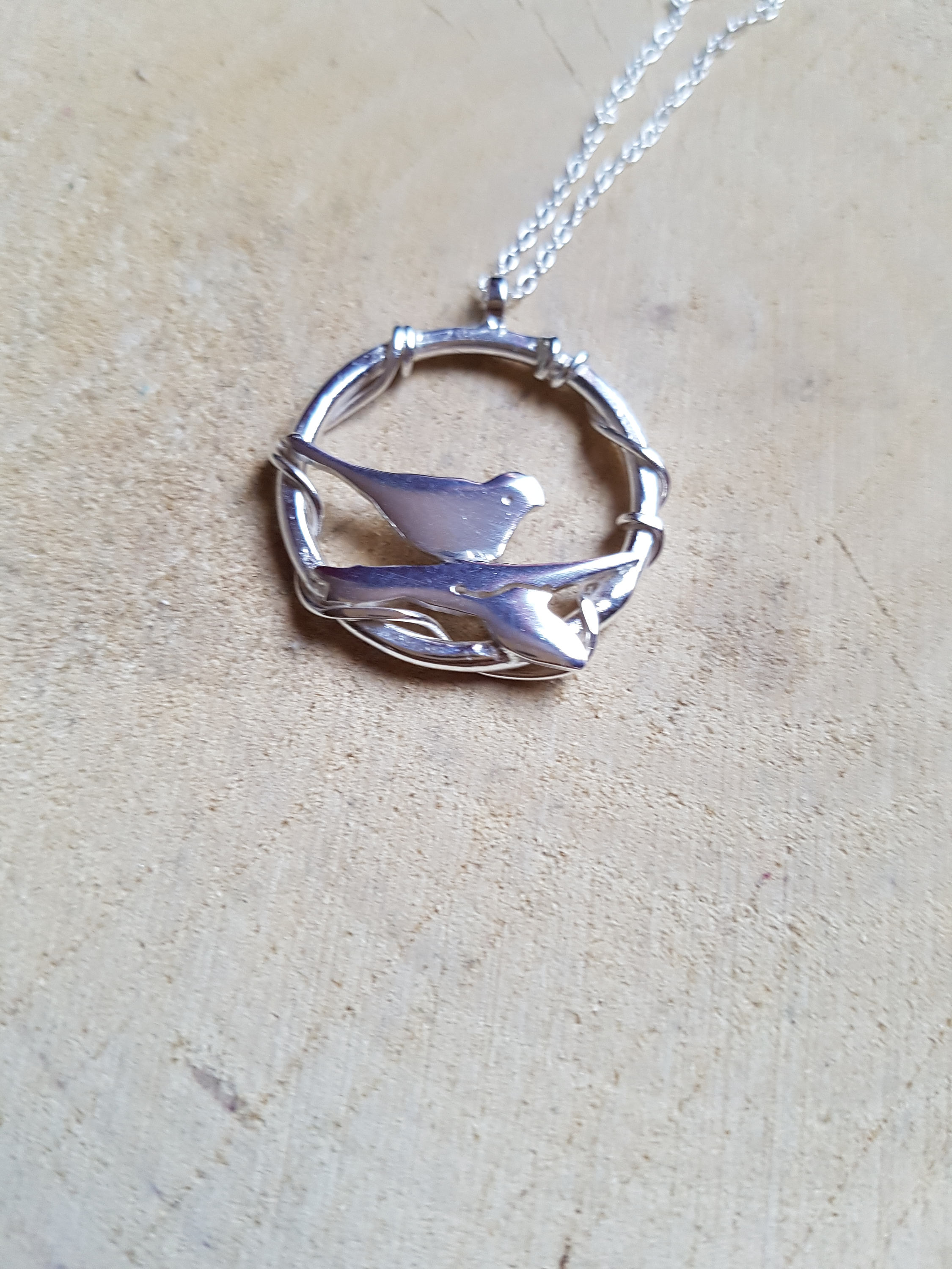 Fcnjsao Vogelmotiv Halskette - Mehrstufig Vintage Schwalben Halsband