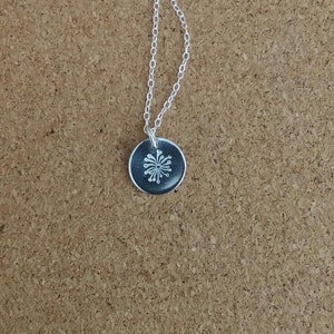 Handgemachte Sterling Silber Pusteblume Halskette - Botanical Wish Schmuck