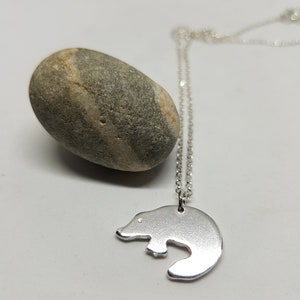 Sterling Silver Platypus Necklace: Animal Jewelry Gift