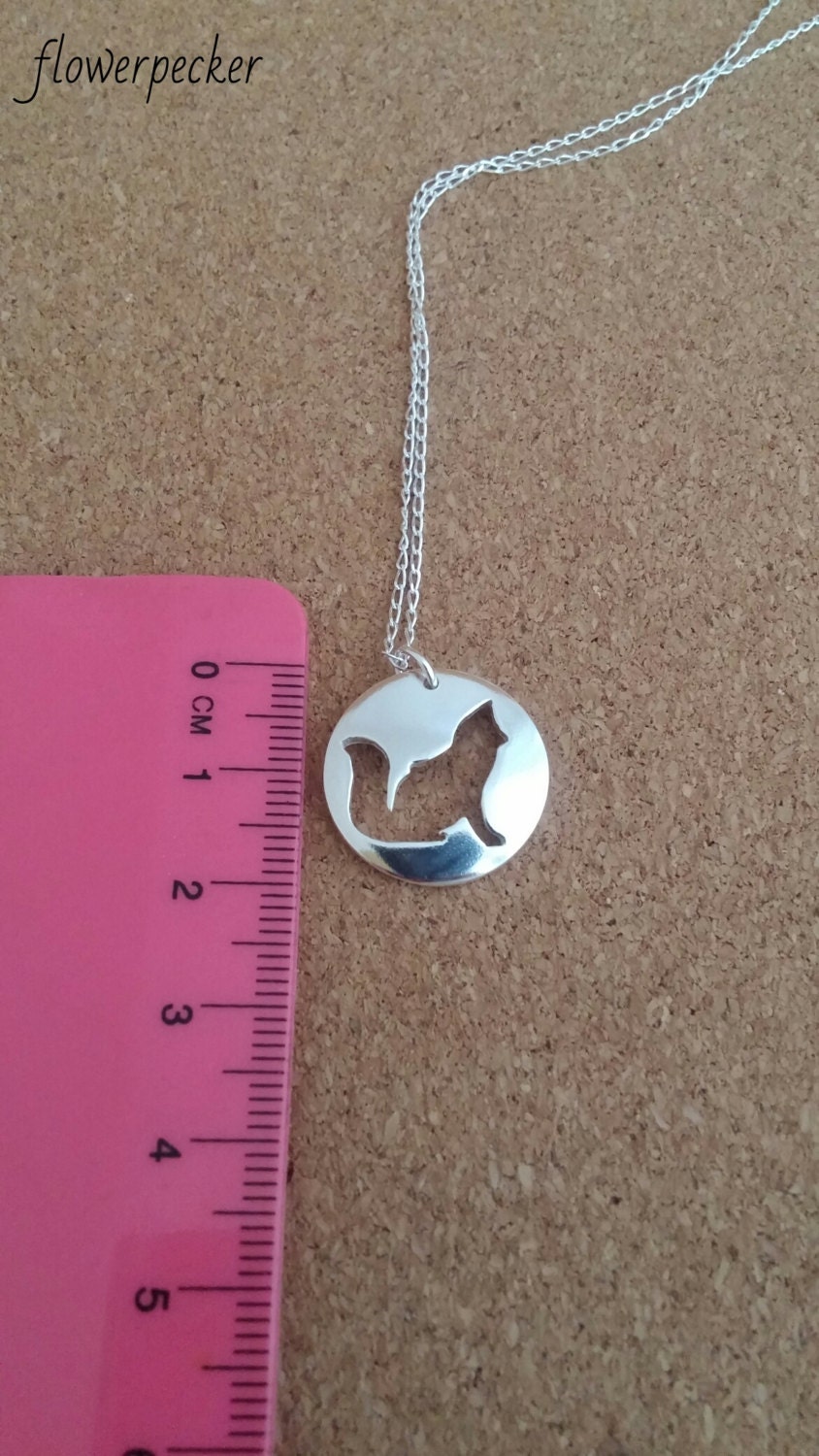 Collana Volpe Argento 925 Con Ciondolo Luna - Gioiello Significato Porta Fortuna Per Donne, Mamma, Fidanzata - Regalo Unico E Sentimentale